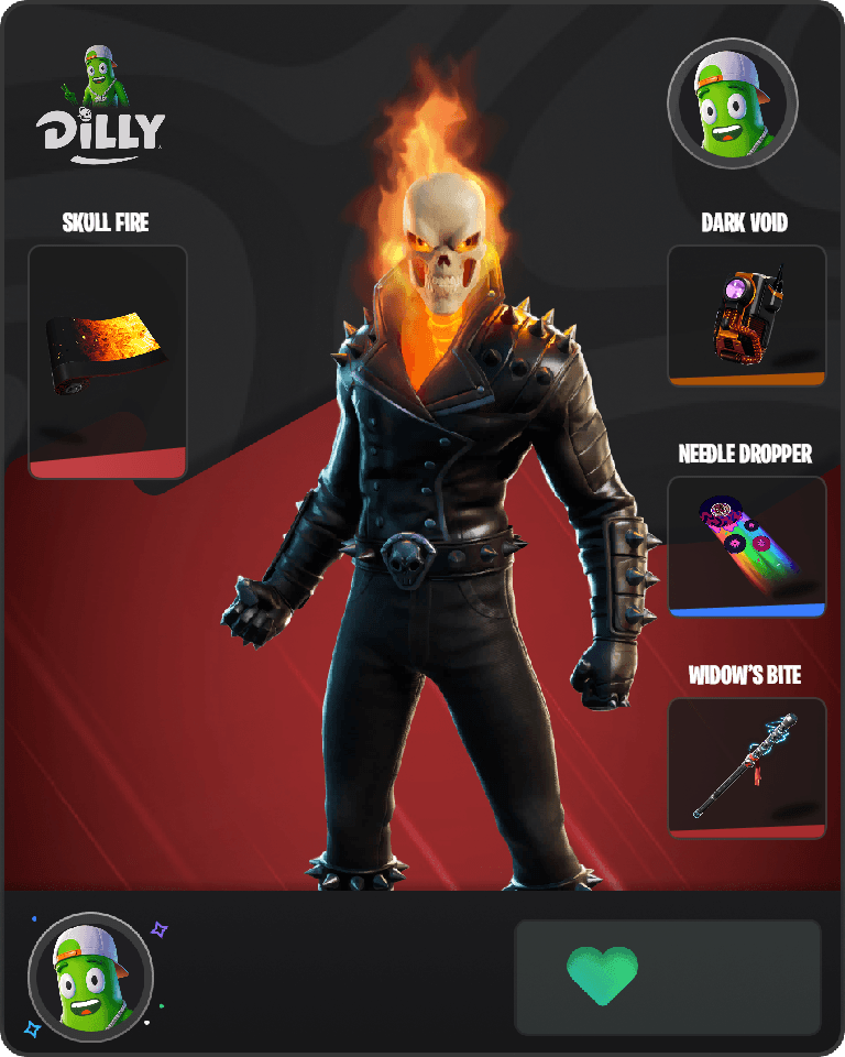Ghost Rider Fortnite combo
