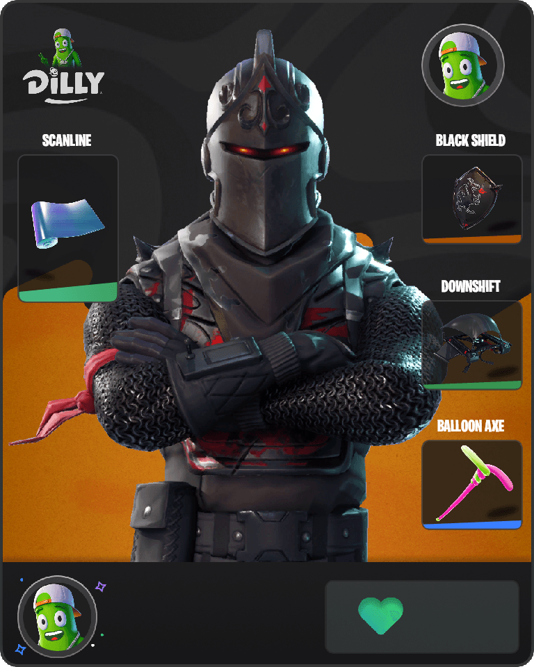 Black Knight Fortnite combo