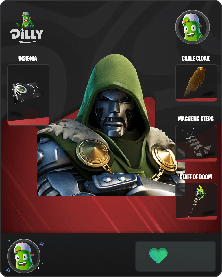 Doctor Doom Fortnite combo
