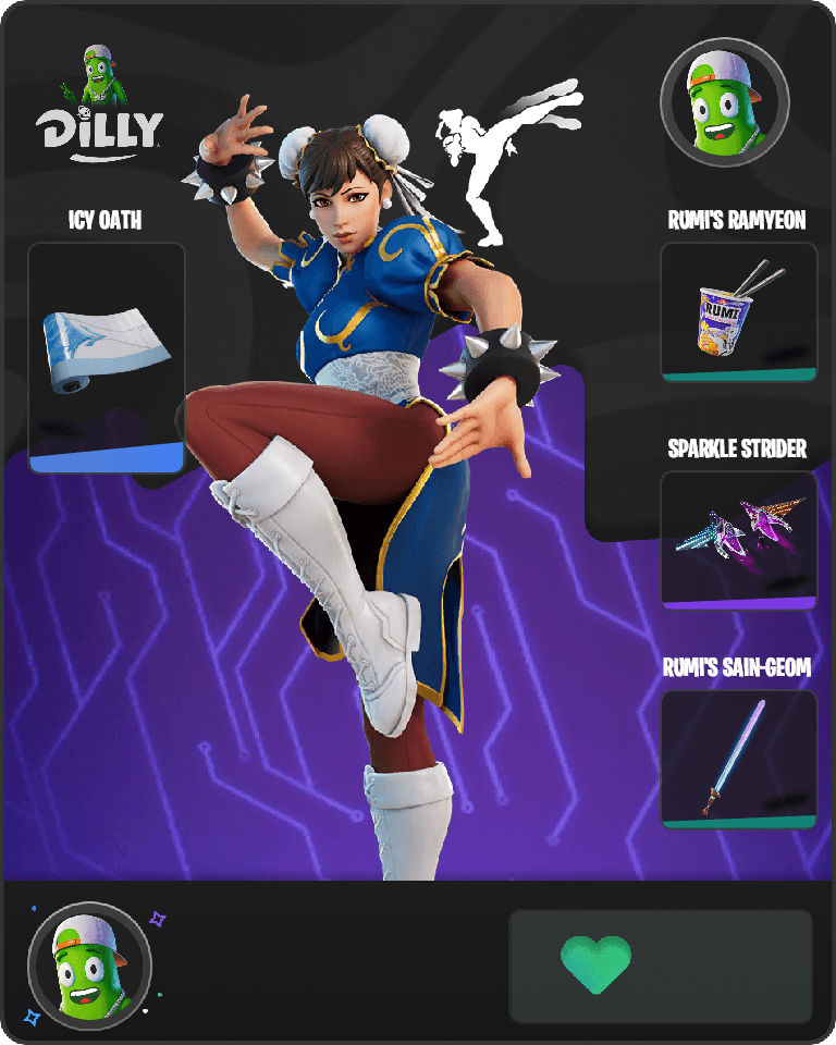 Chun-Li Fortnite combo
