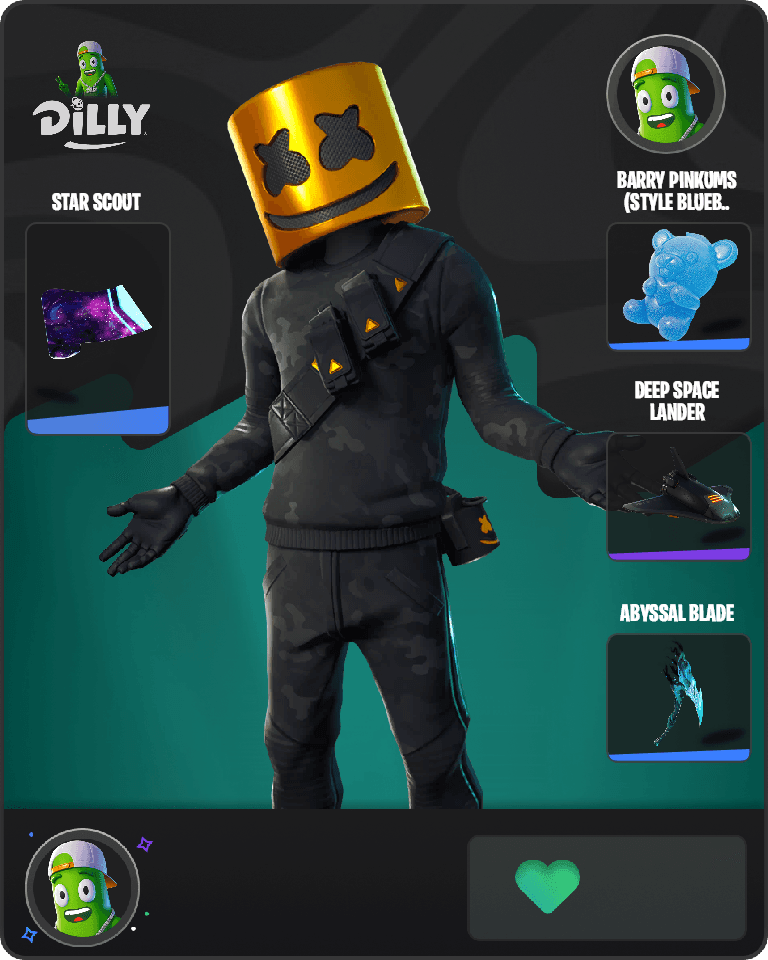 Marshmello Fortnite combo