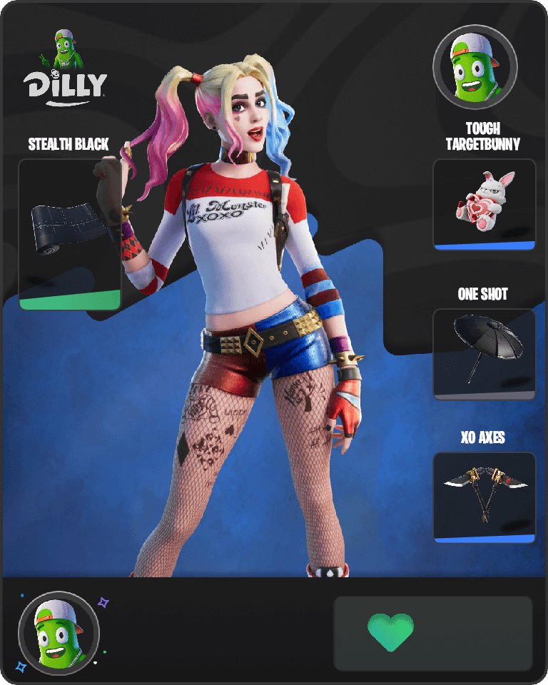 Harley Quinn Fortnite combo