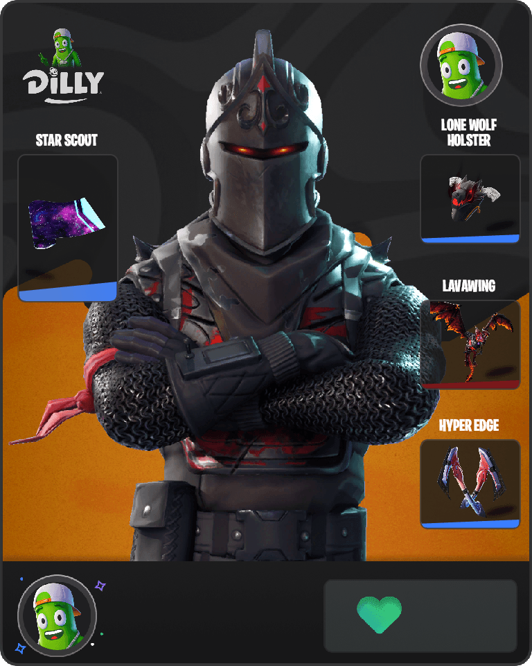 Black Knight Fortnite combo
