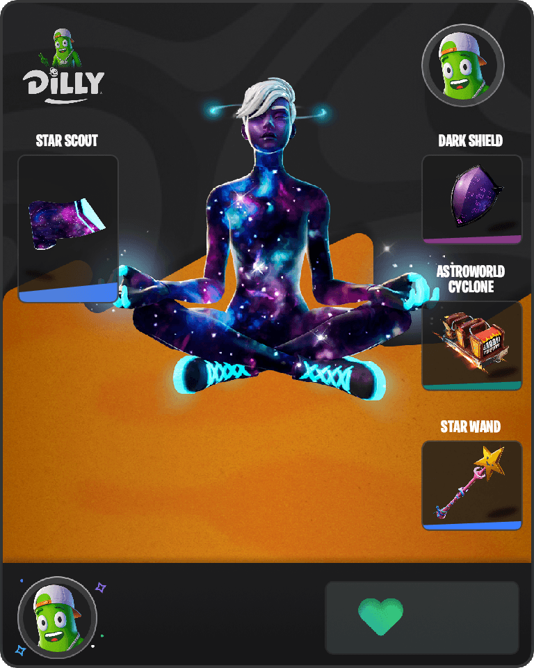 Galaxy Scout Fortnite combo
