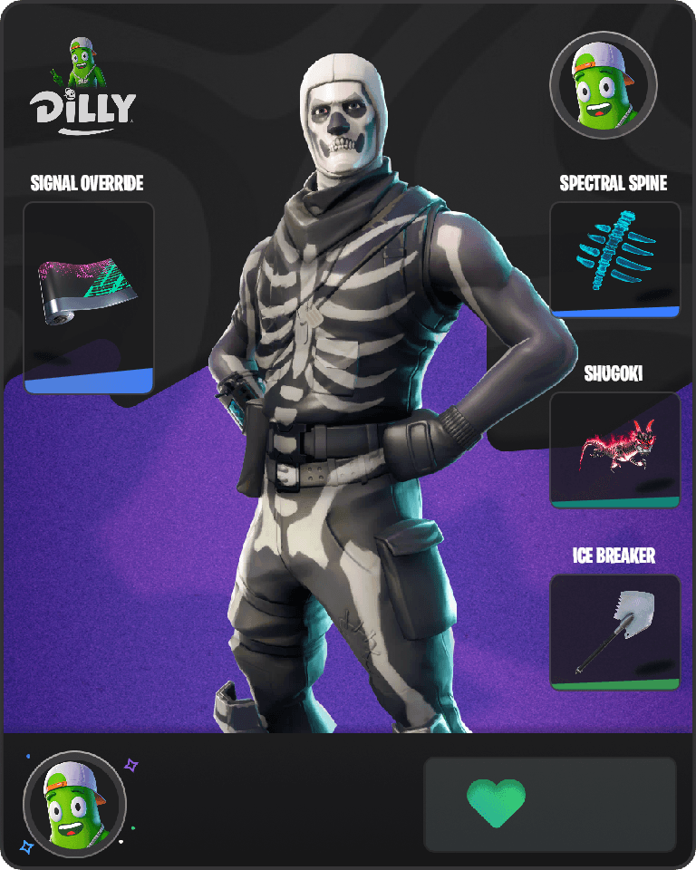 Skull Trooper Fortnite combo