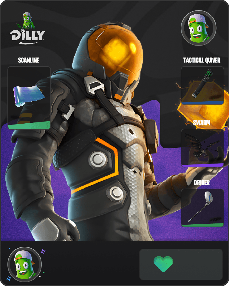 Dark Voyager (Reality Redacted) Fortnite combo