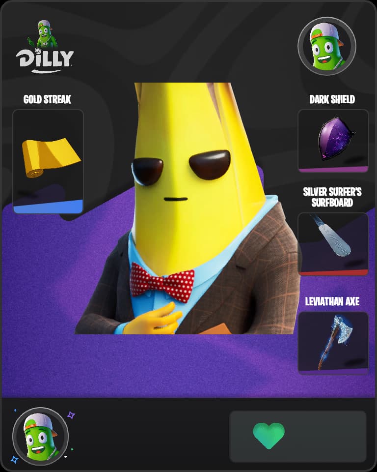 Agent Peely combo by DillyFan594507