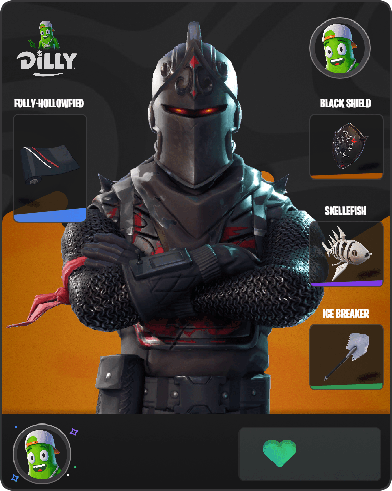 Black Knight Fortnite combo