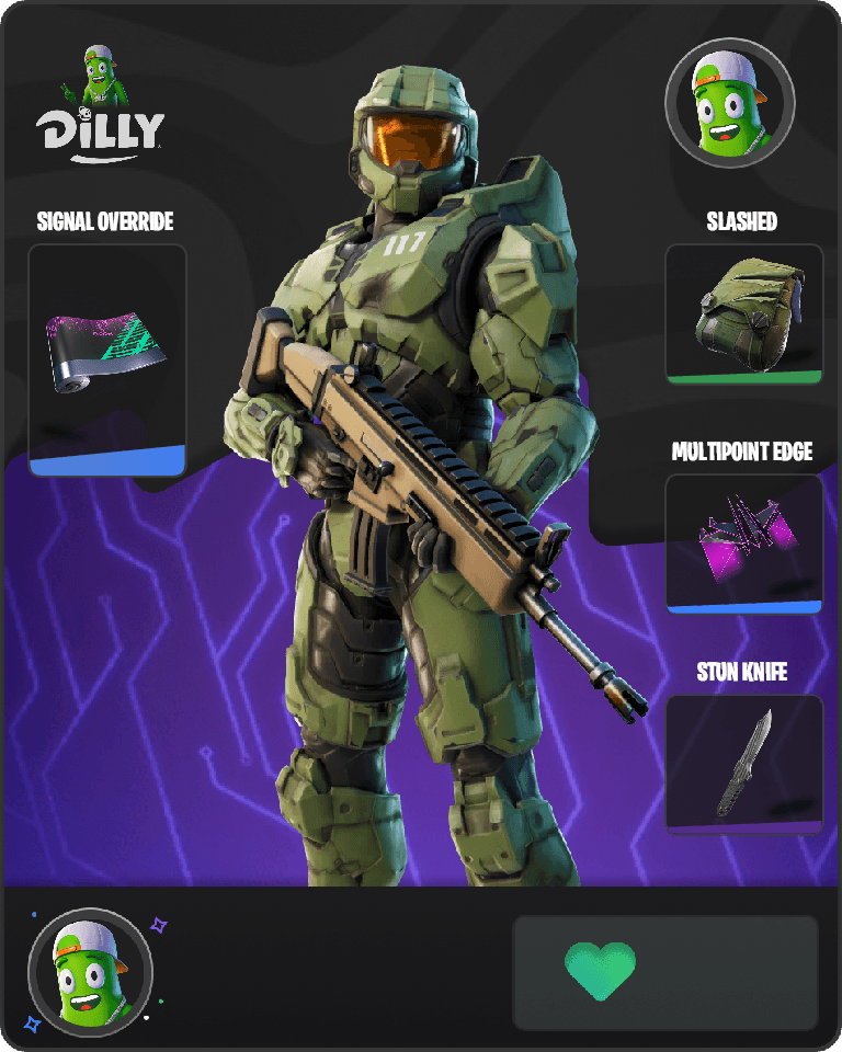 Master Chief Fortnite combo