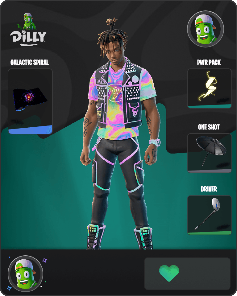 Juice WRLD Fortnite combo