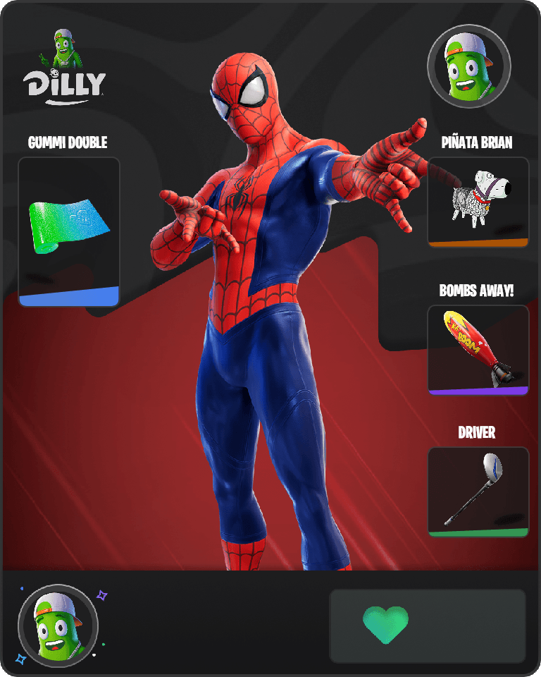 Spider-Man Fortnite combo