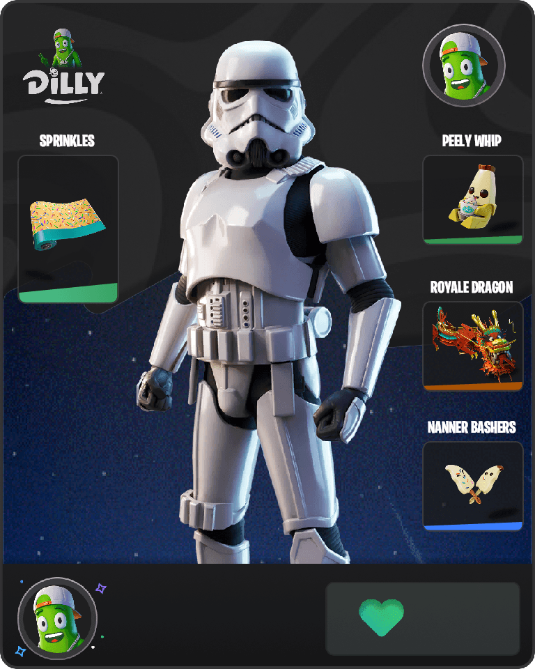 Imperial Stormtrooper Fortnite combo