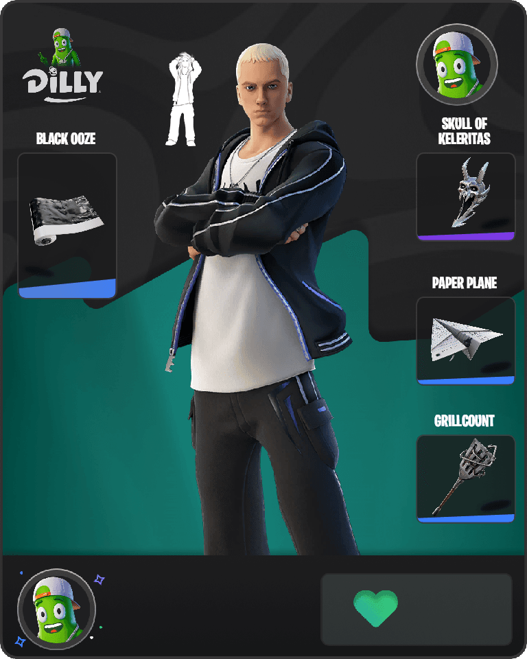 Slim Shady Fortnite combo