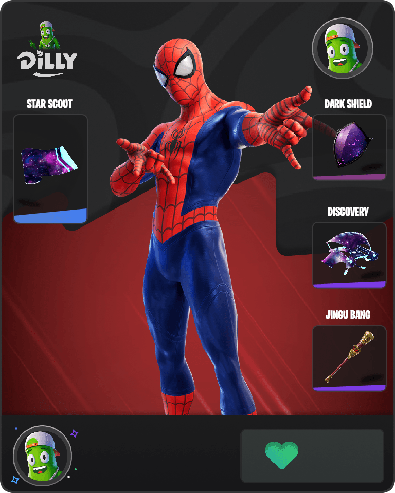 Spider-Man Fortnite combo
