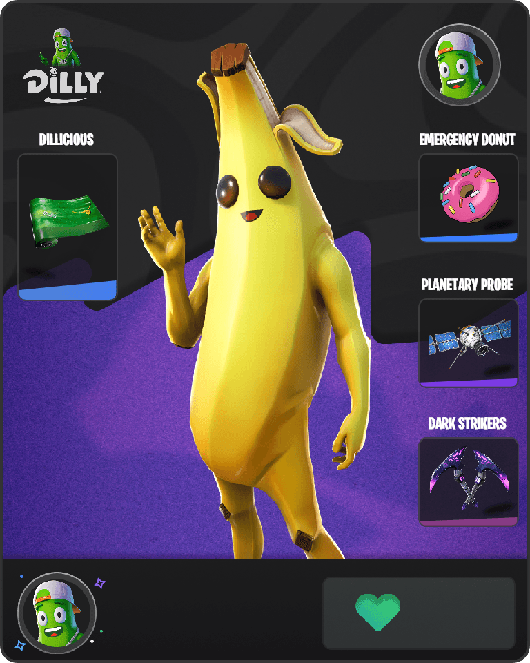Peely Fortnite combo