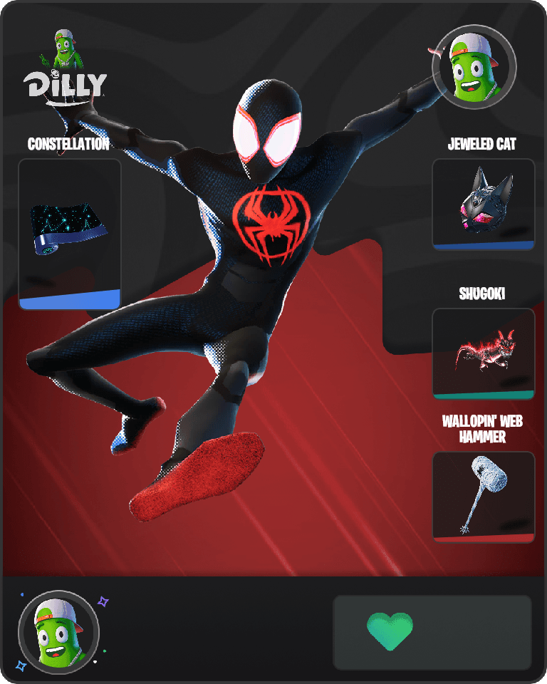 Spider-Man (Miles Morales) Fortnite combo