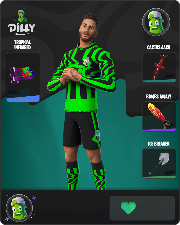 FFC Neymar Jr Fortnite combo