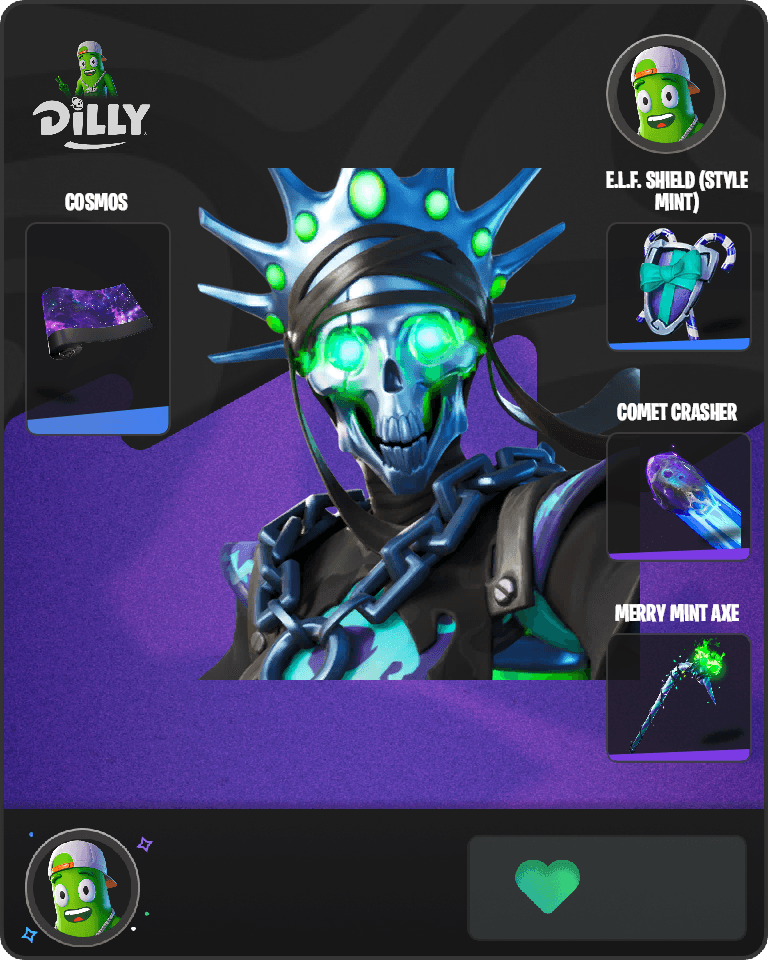 Skellemint Oro Fortnite combo