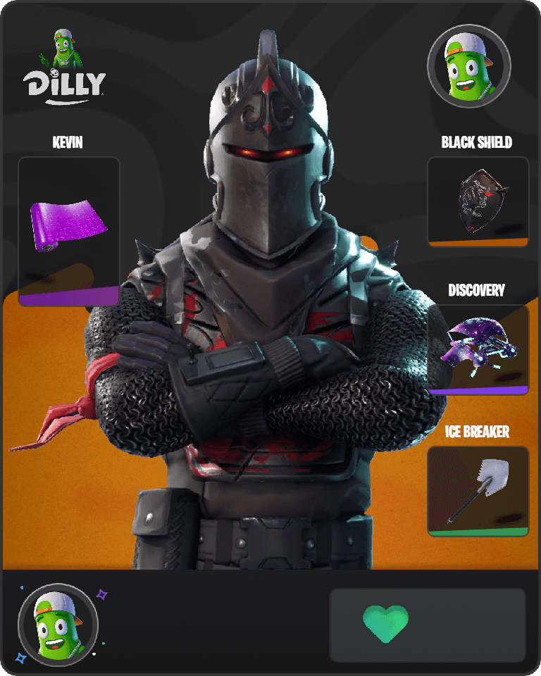 Black Knight Fortnite combo