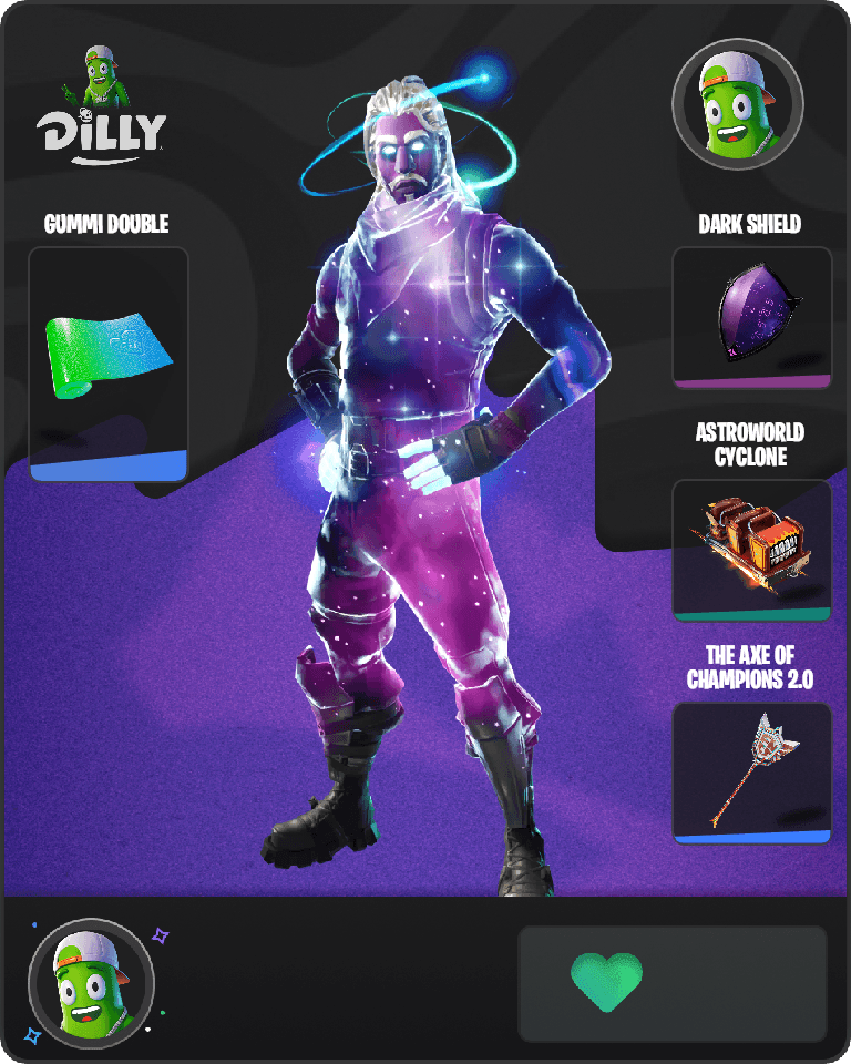 Galaxy Fortnite combo