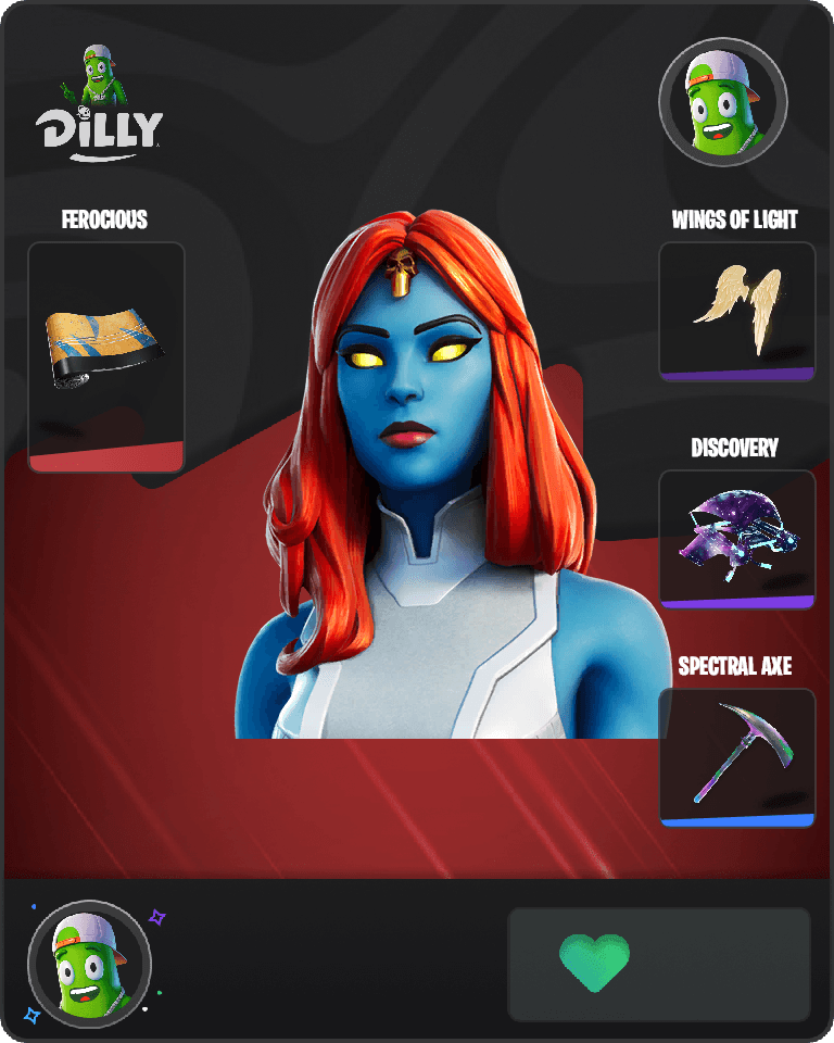 Mystique Fortnite combo