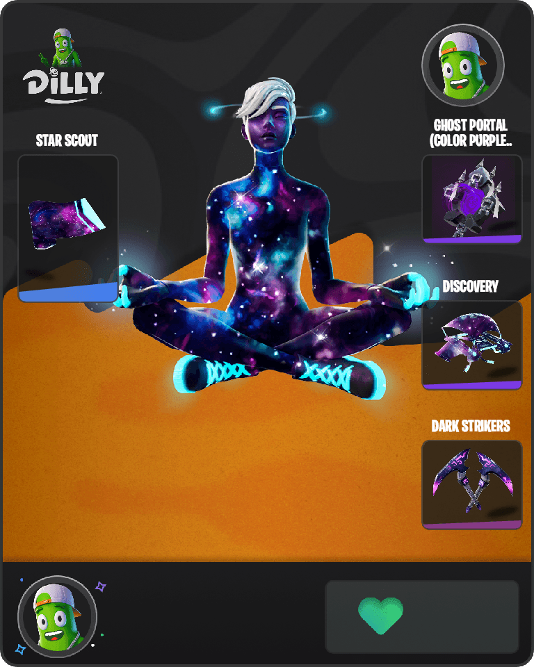 Galaxy Scout Fortnite combo
