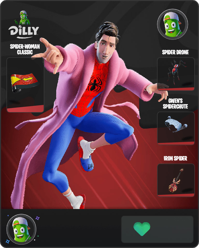 Peter B. Parker Fortnite combo