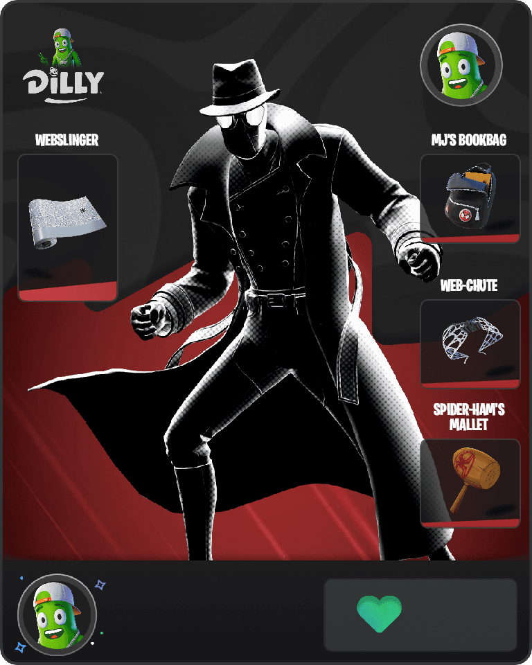 Spider-Man Noir Fortnite combo