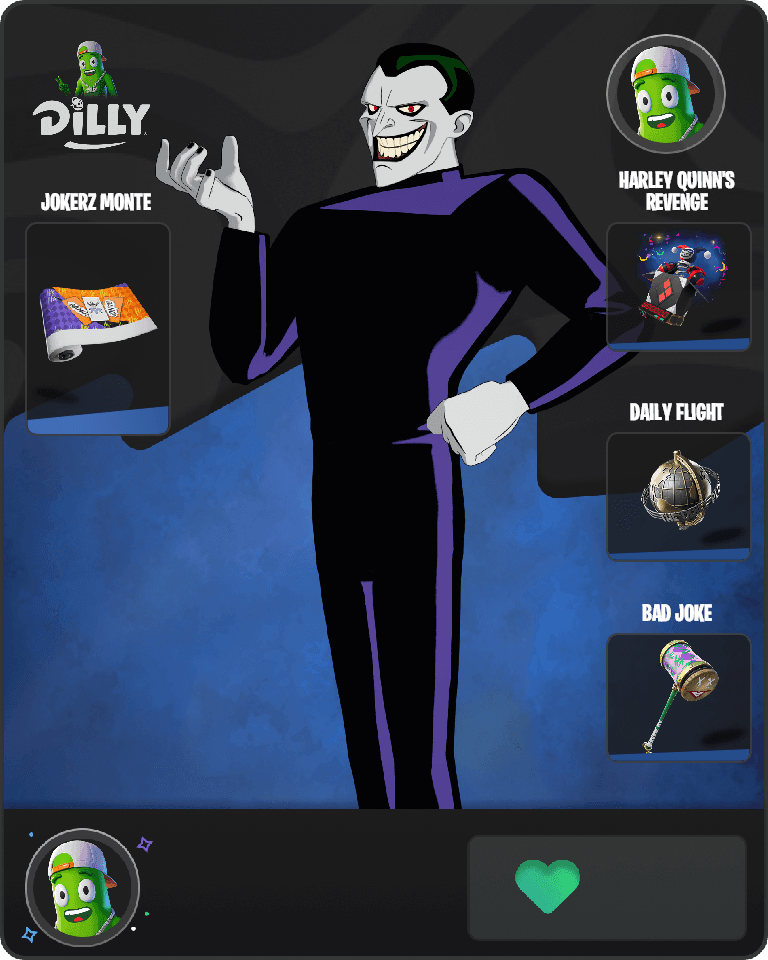 The Joker (Beyond) Fortnite combo