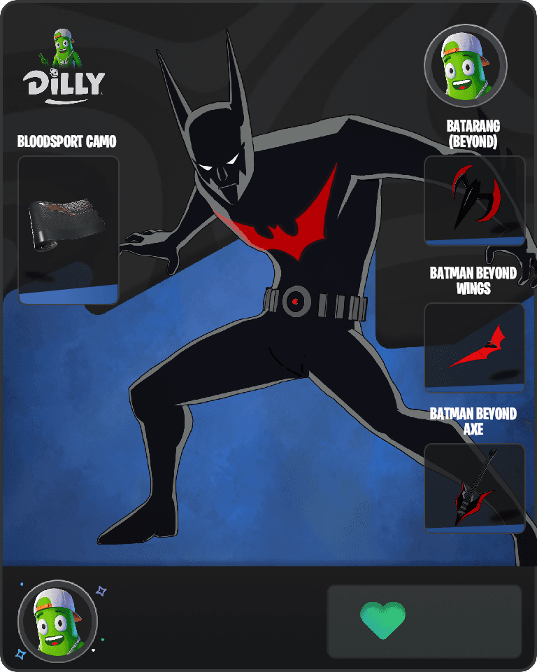 Batman Beyond Fortnite combo
