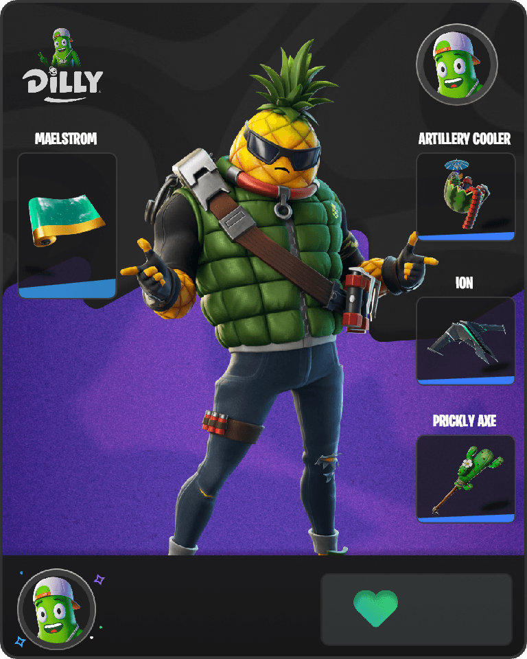 Pineapple Pete Fortnite combo