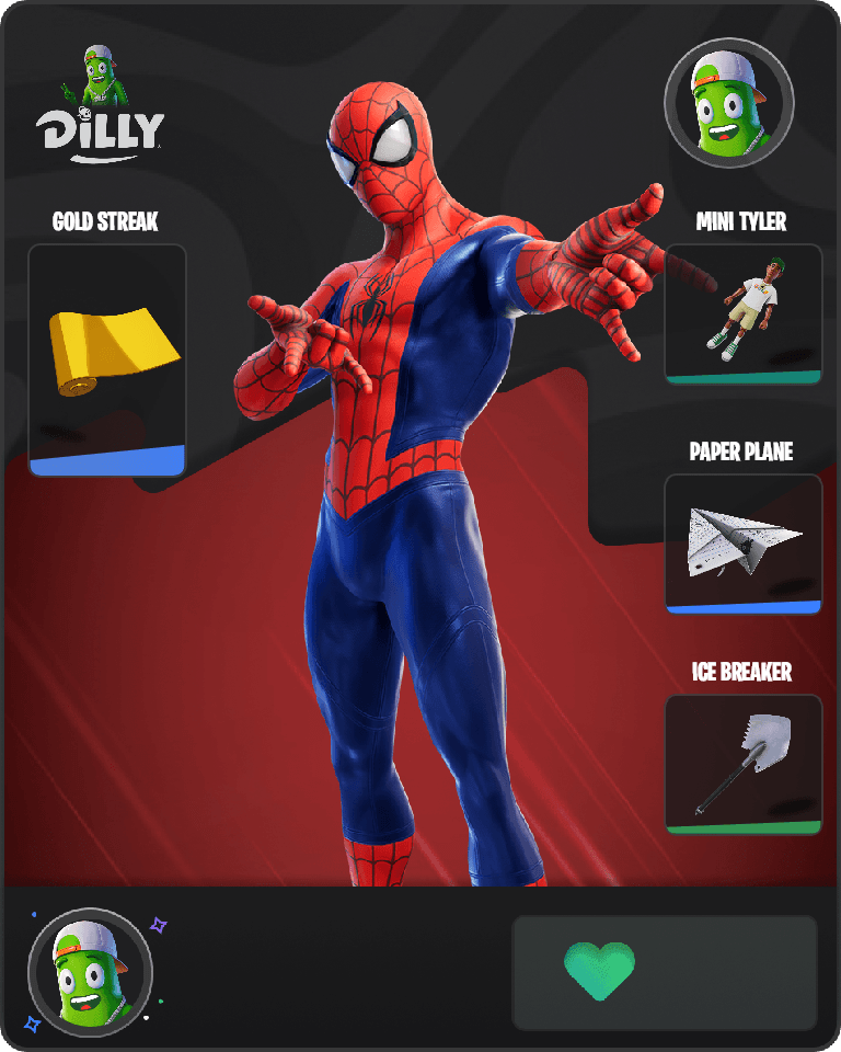 Spider-Man Fortnite combo