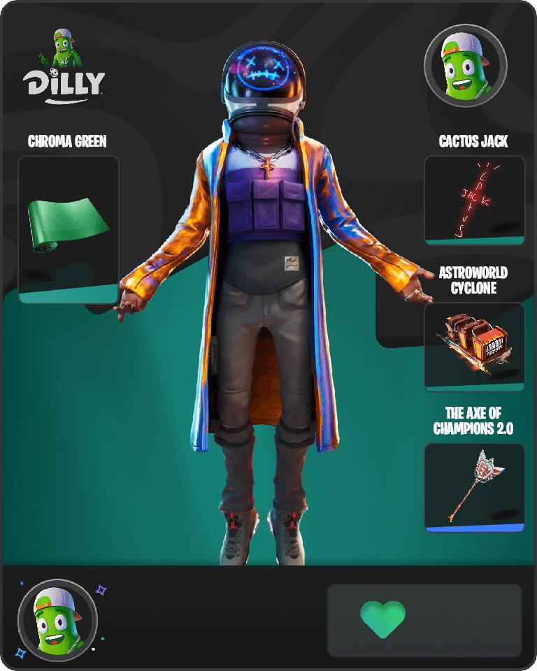 Astro Jack Fortnite combo