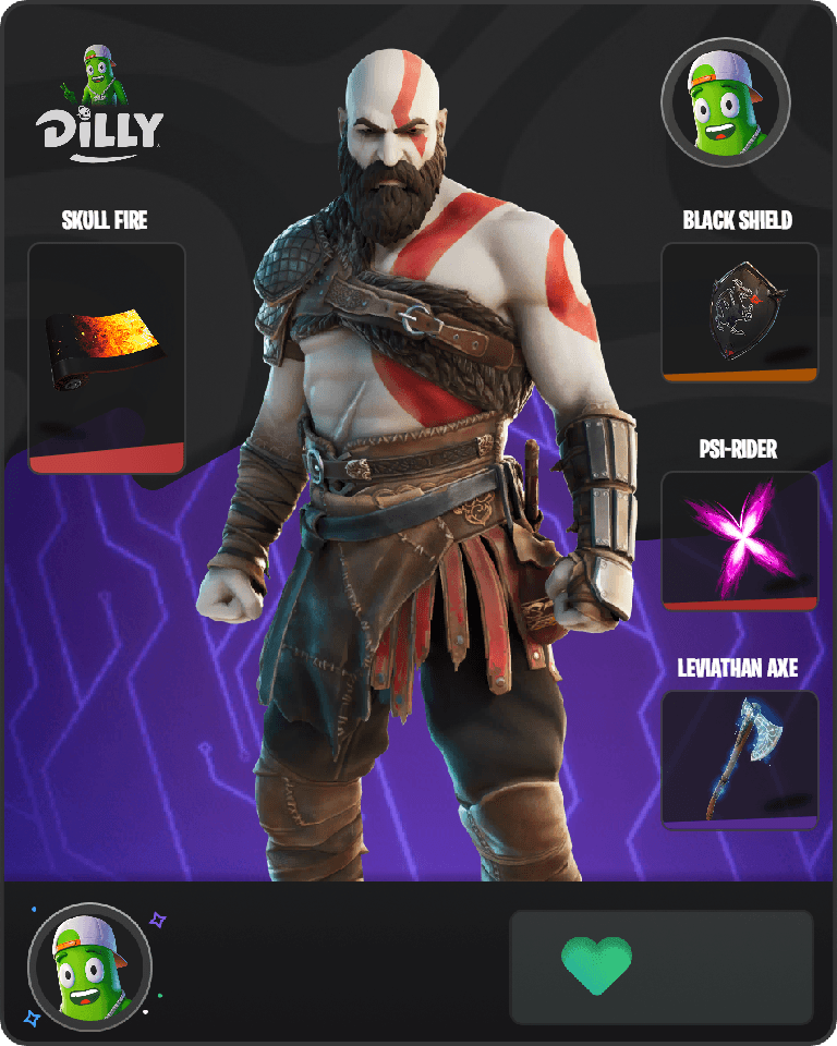 Kratos Fortnite combo