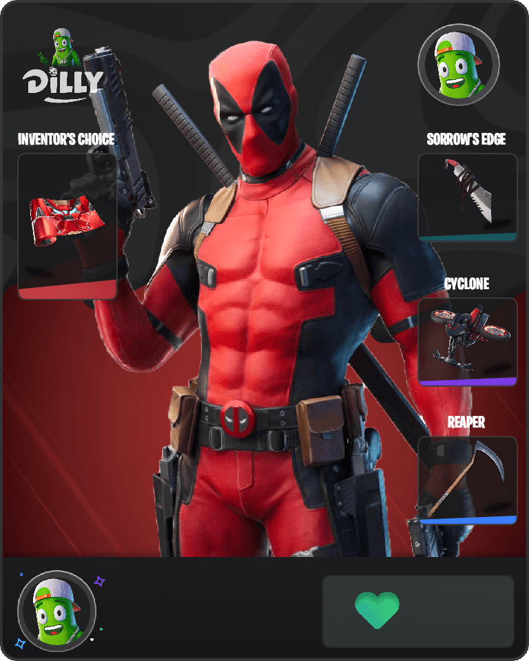 Deadpool Fortnite combo
