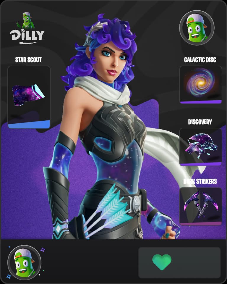 Artemis Fortnite skin combo