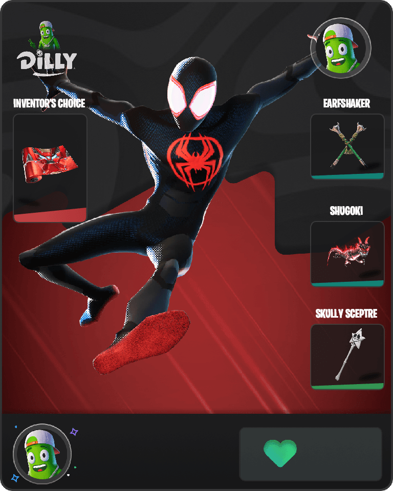 Spider-Man (Miles Morales) Fortnite combo
