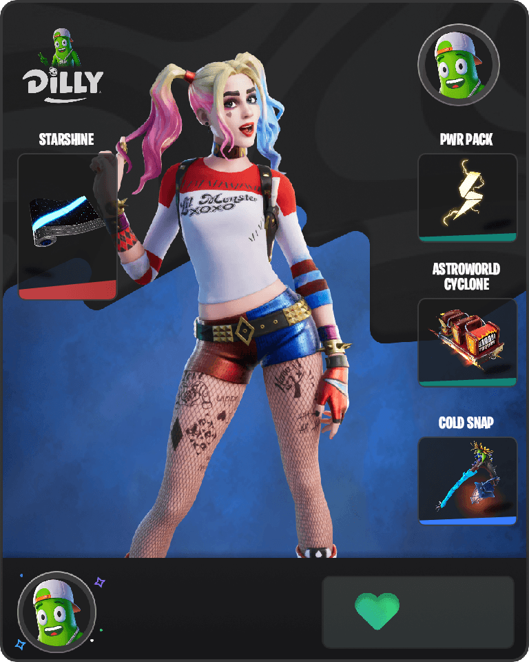 Harley Quinn Fortnite combo