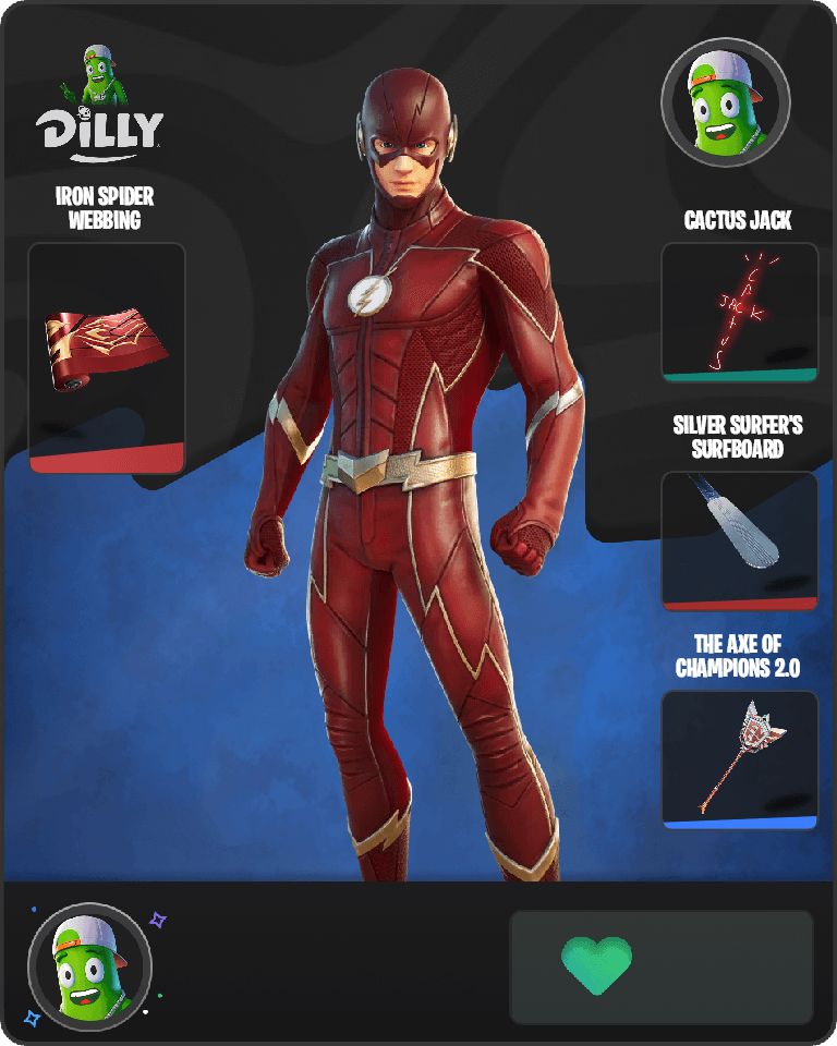 The Flash Fortnite combo
