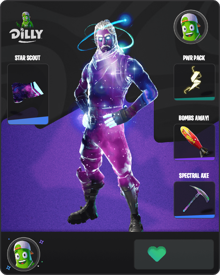 Galaxy Fortnite combo
