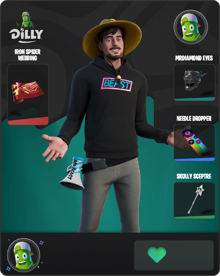 MrBeast Fortnite combo