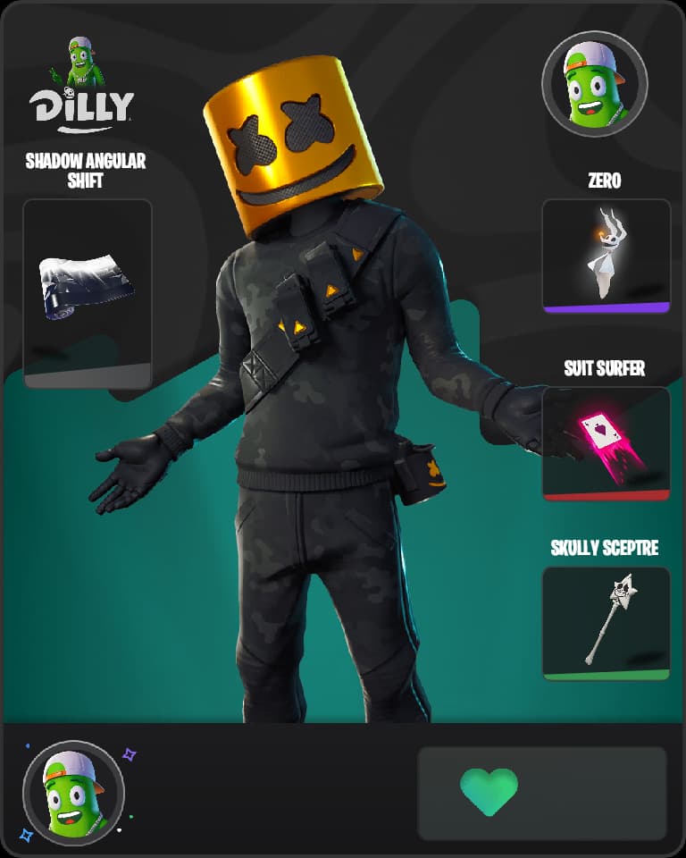 Marshmello Fortnite skin combo