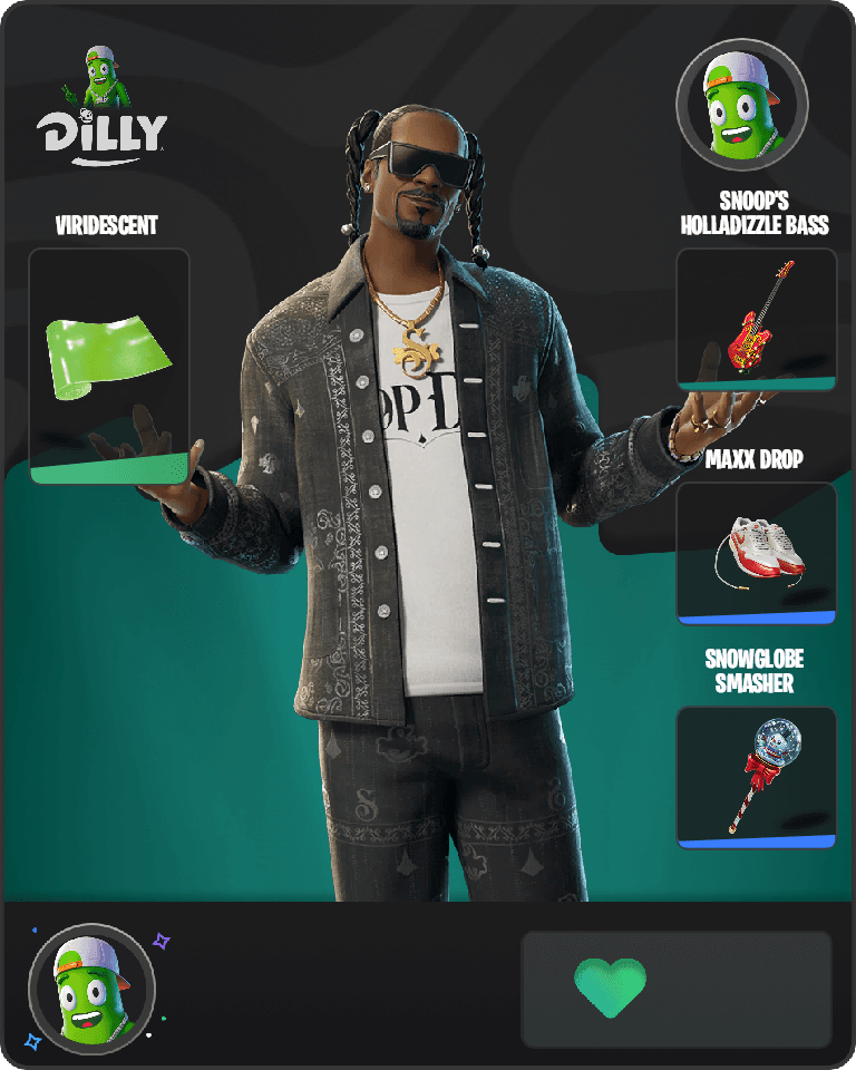 Snoop Dogg Fortnite combo
