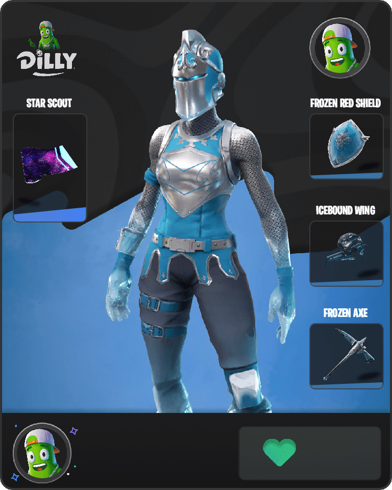 Frozen Red Knight Fortnite combo