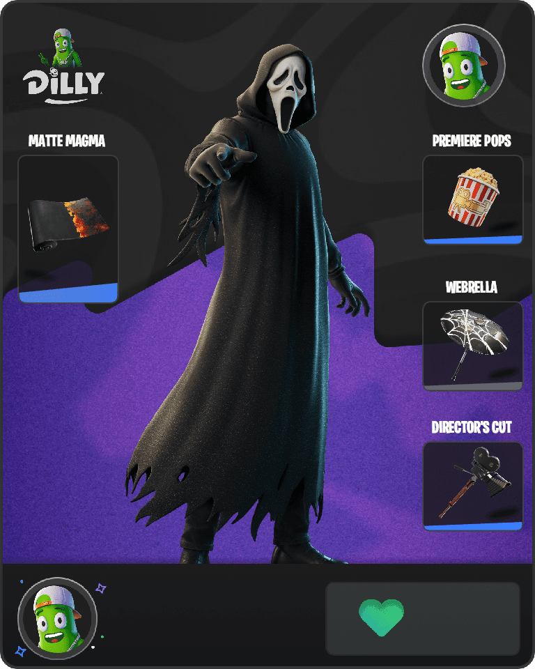 Ghostface Fortnite combo