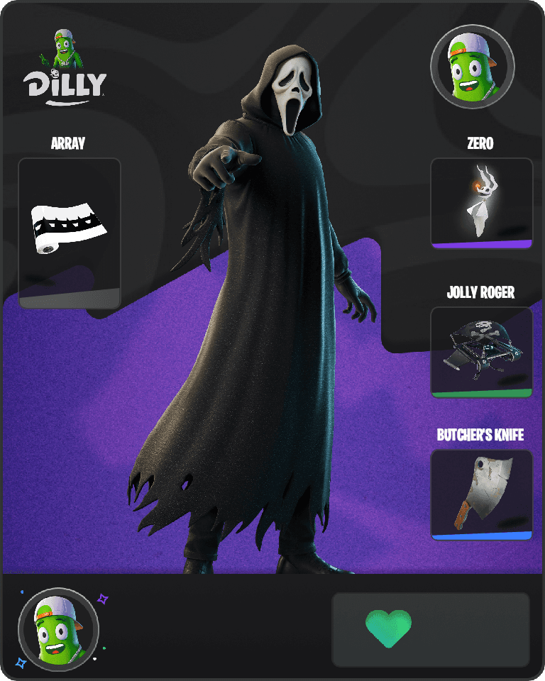 Ghostface Fortnite combo