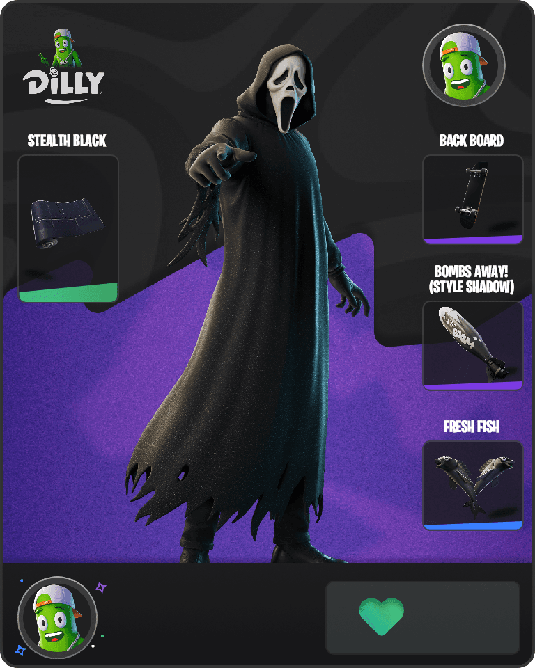 Ghostface Fortnite combo