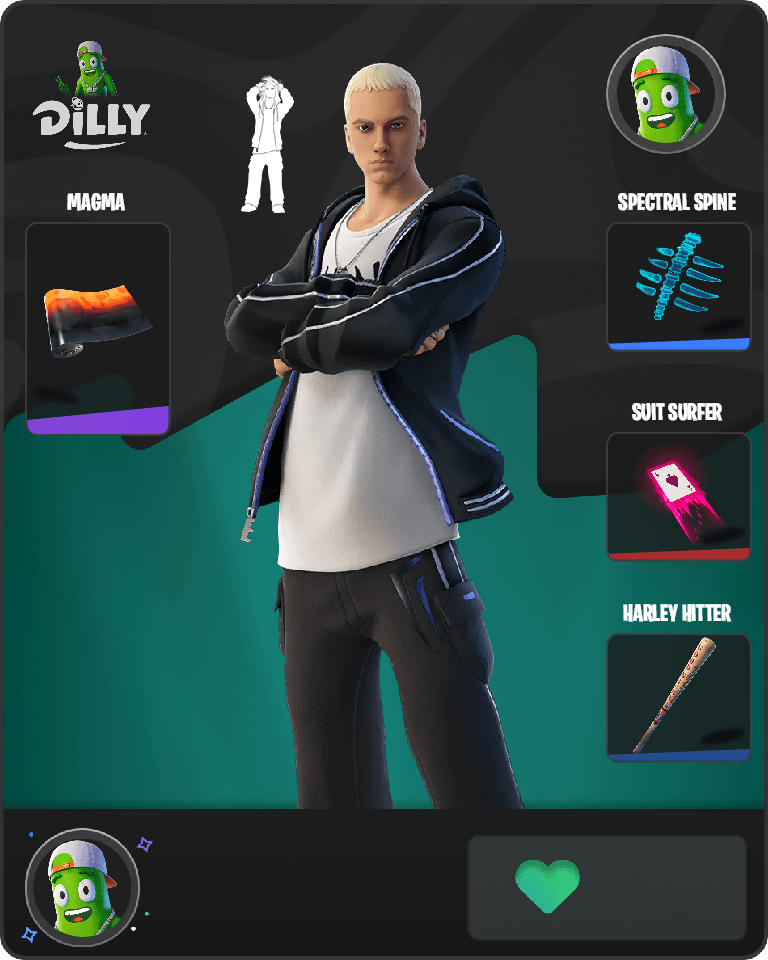 Slim Shady Fortnite combo