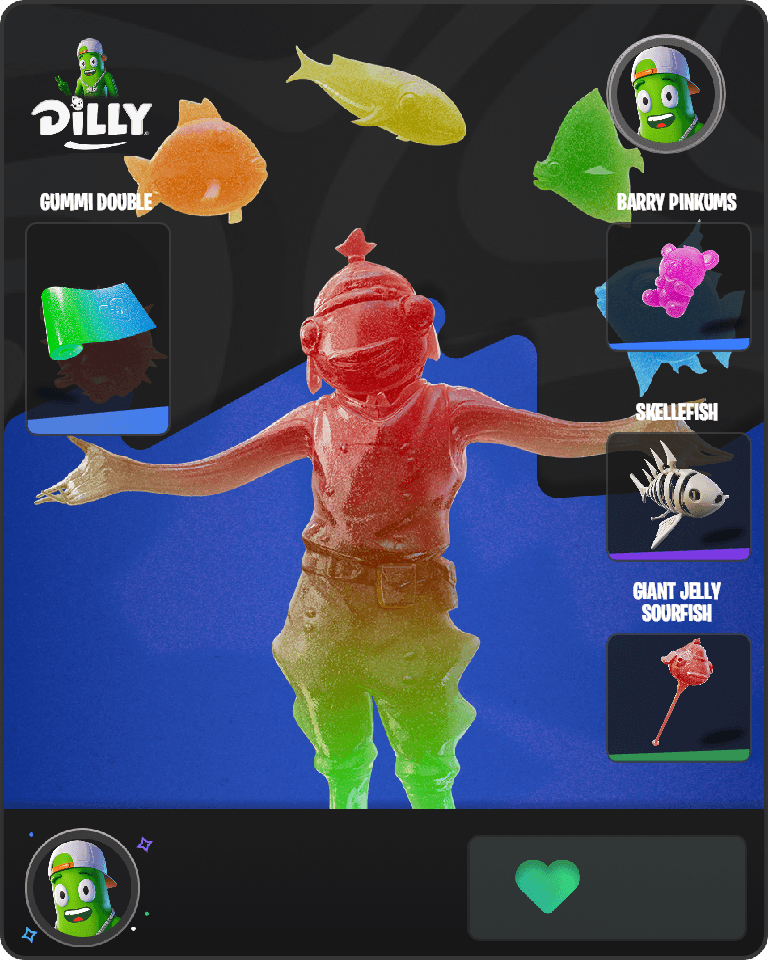 Gummy Fishstick Fortnite combo