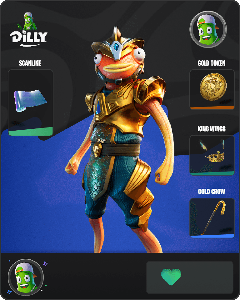Atlantean Fishstick Fortnite combo